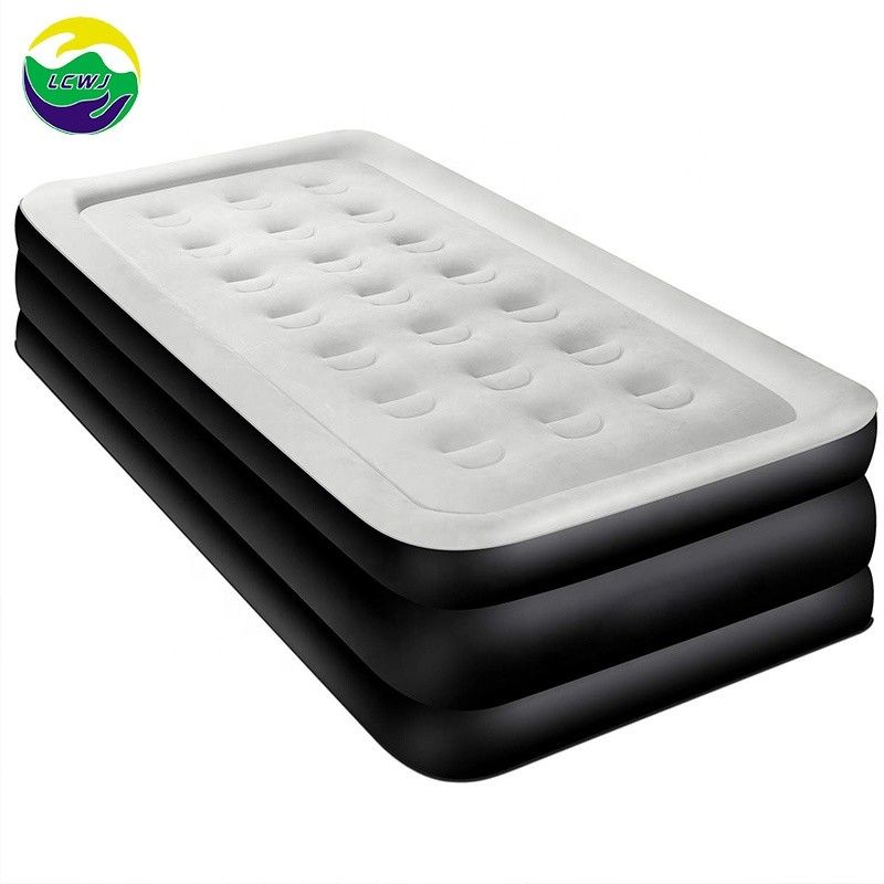 Внутренние и наружные надувные мебели Twin Size Air Mattress 1,9M 2M