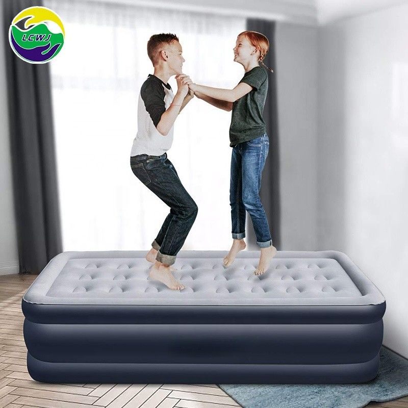 Внутренние и наружные надувные мебели Twin Size Air Mattress 1,9M 2M